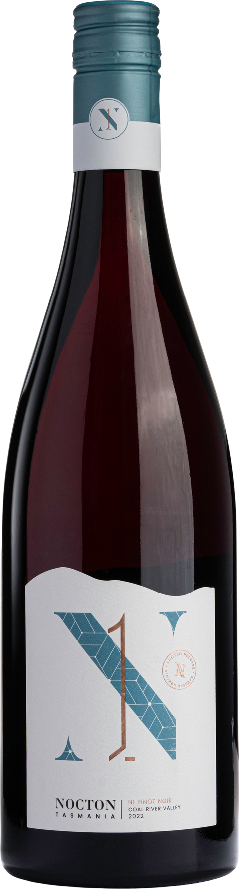 Nocton Vineyard N1 Pinot Noir 2022 bottle — Tasmania
